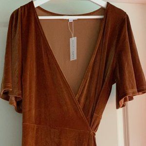 baltic born - meghan velvet wrap - size xxxl